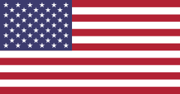 American flag with proper dimensions